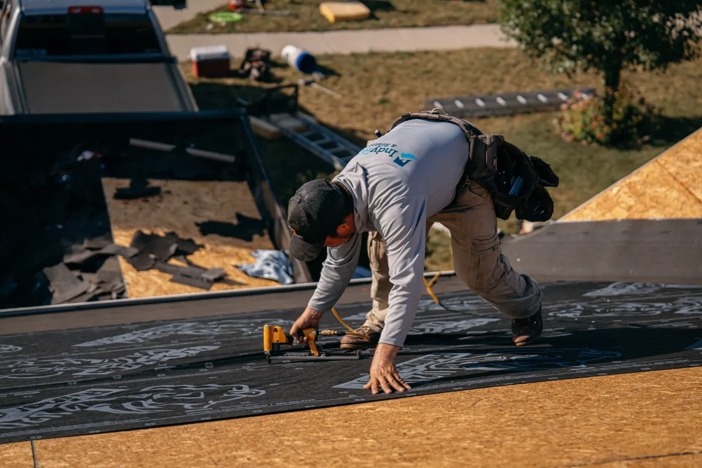 Commercial roof inspection documented in Ridgeville