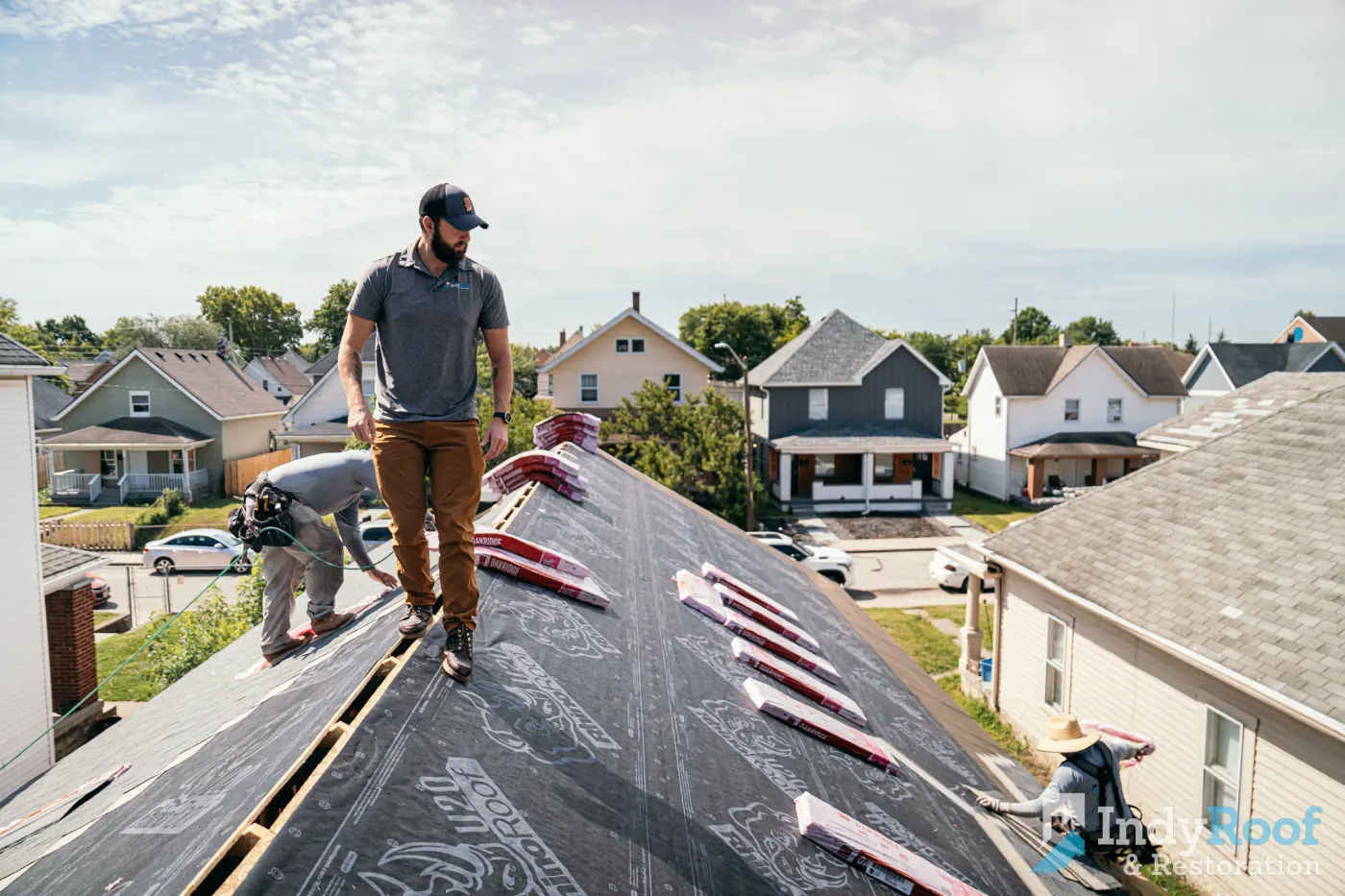 Commercial roof inspection documented in Ridgeville